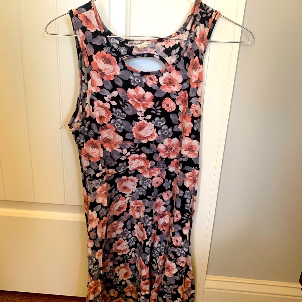 Cute floral skater dress